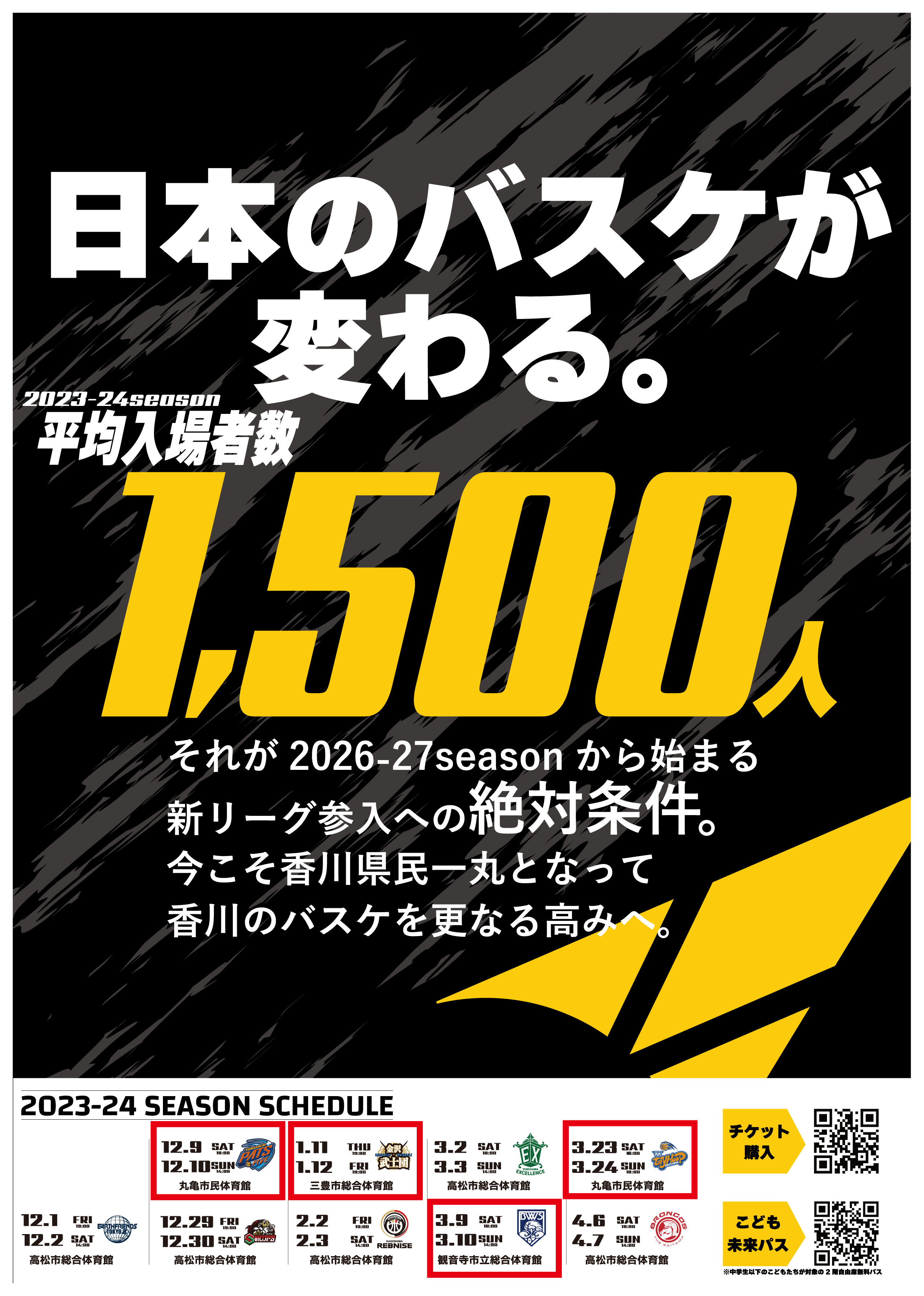 TICKET | 香川ファイブアローズ